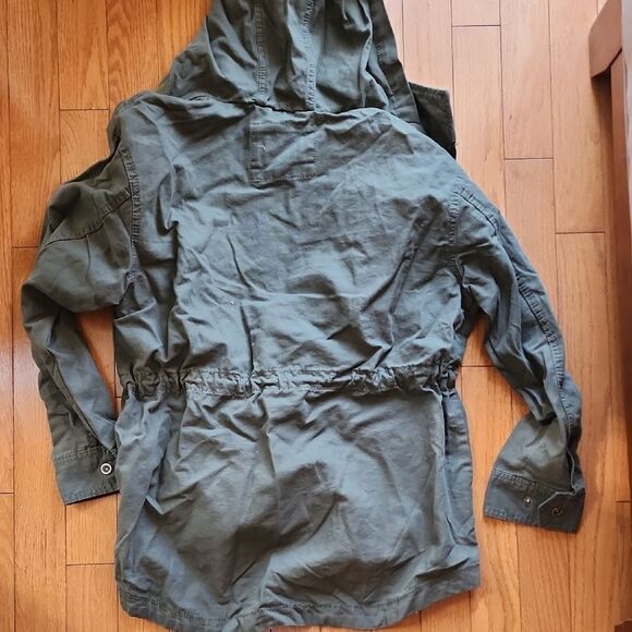 Universal Olive Green Hooded Jacket- Women's Size M - Picture 5 of 5